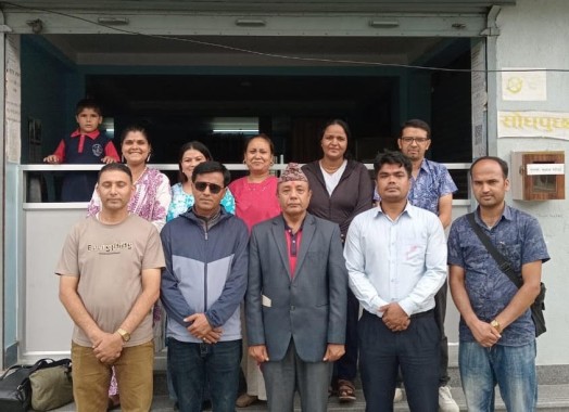 यस कार्यालयबाट सरुवा भई जानुभएका कार्यालय प्रमुख श्री सहदेव रायमाझीज्यूको विदाई/फेरी भेटौला कार्यक्रम तथा कार्यालयमा सरुवा भई आउनुभएका कार्यालय  प्रमुख श्री विश्वामित्र कुईकेलज्यूको स्वागत कार्यक्रम