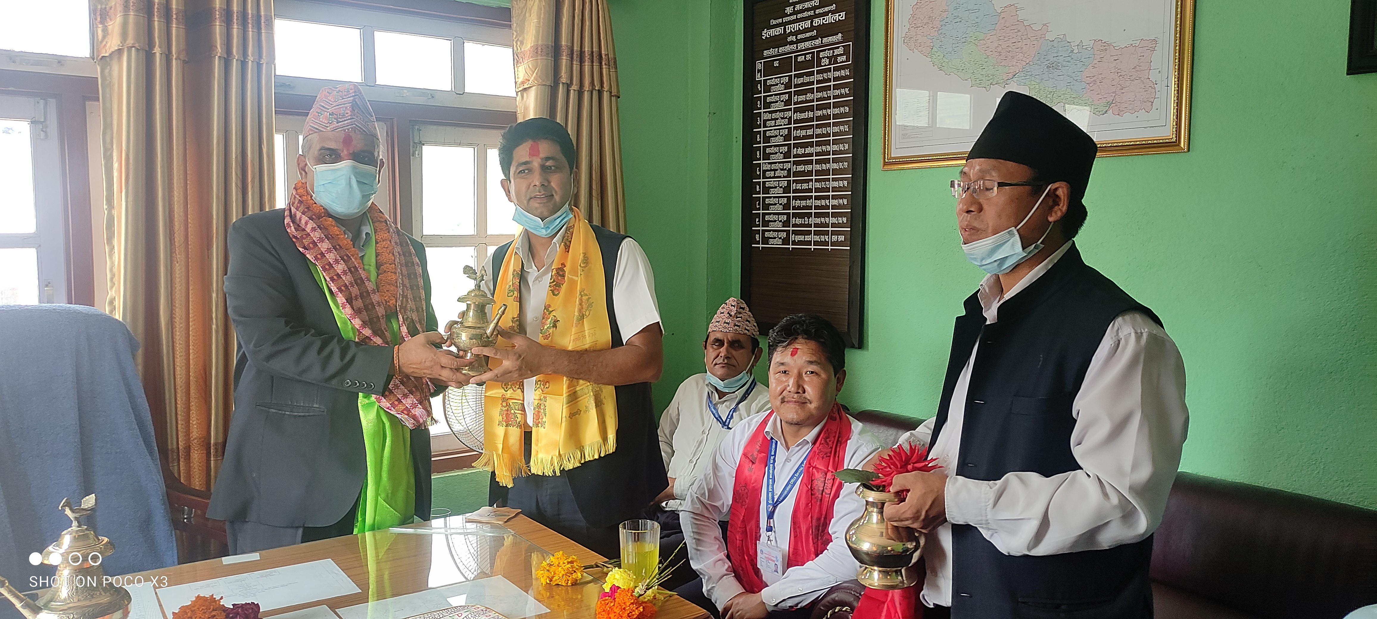 यस कार्यालयका उपसचिव श्री मुरारी वस्ती सरकाे विदाई/फेरि भेटौला कार्यक्रमः २०७८ आषाढ २९