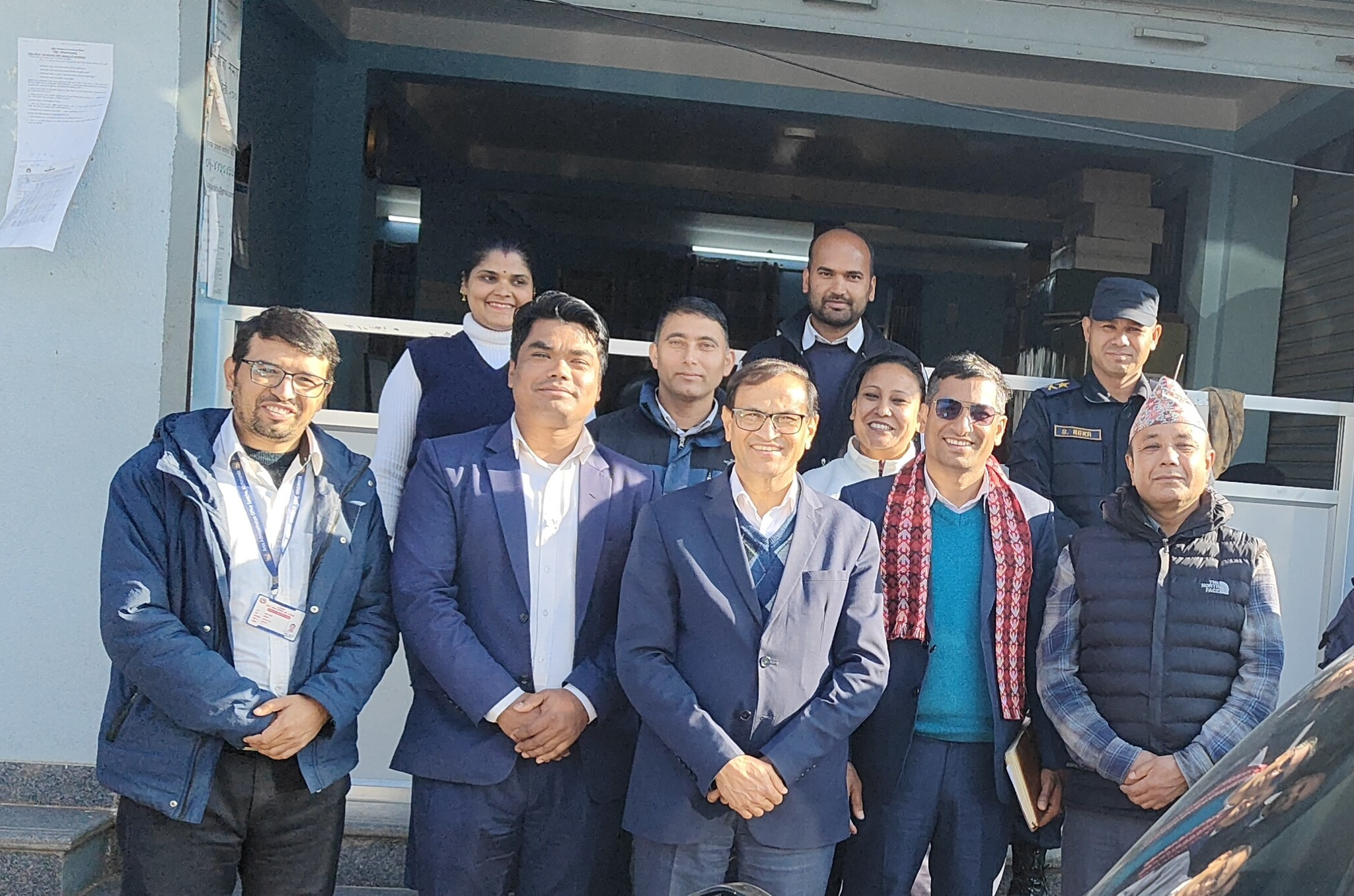 मिति २०८२/०९/०३ मा काठमाडौं जिल्लाका प्रमुख जिल्ला अधिकारी श्री ईश्वर राज पौडेलज्यूबाट यस कार्यालयको निरीक्षण सम्पन्न भयो ।