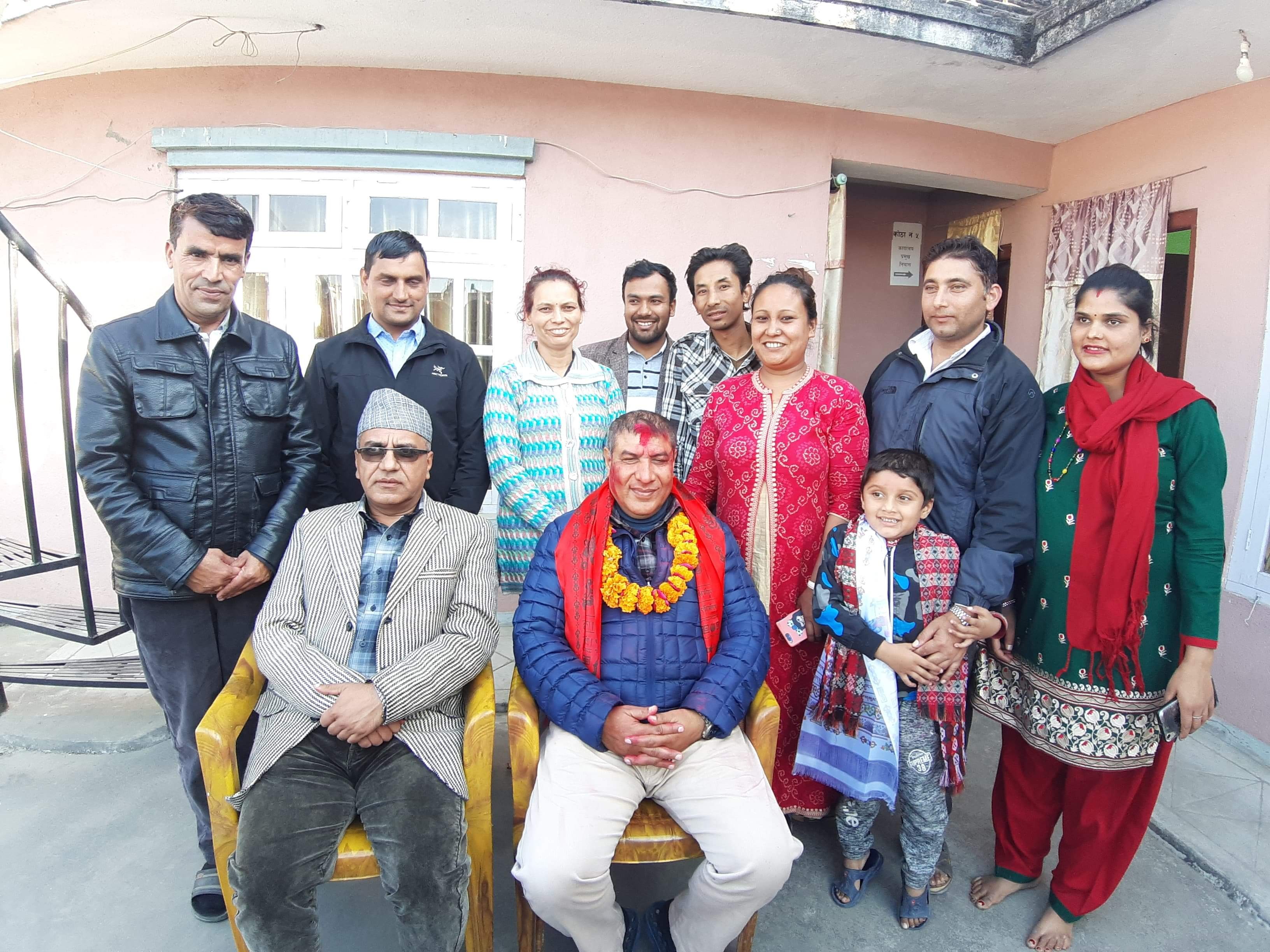 शाखा अधिकृत श्री टीकाराज पाेखरेल सरकाे विदाइ